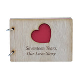 Seventeen Years, Our Love Story. 17th Anniversary- Scrapbook