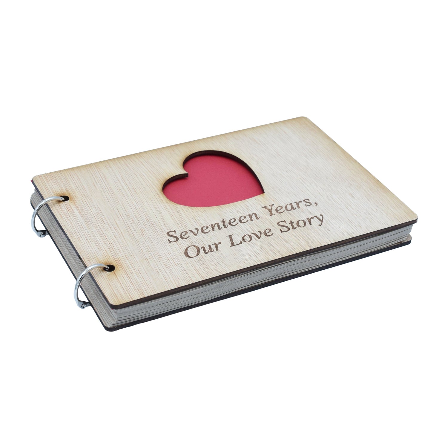 Seventeen Years, Our Love Story. 17th Anniversary- Scrapbook