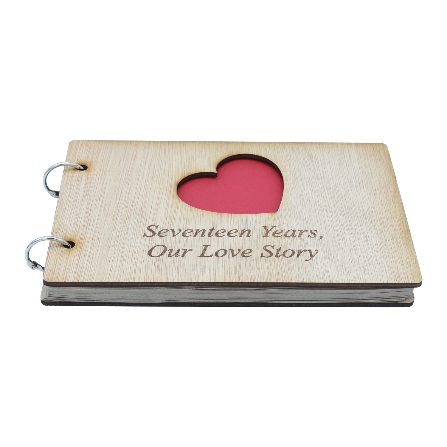 Seventeen Years, Our Love Story. 17th Anniversary- Scrapbook