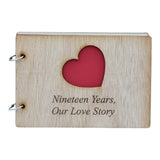 Nineteen Years, Our Love Story. 19th Anniversary- Scrapbook