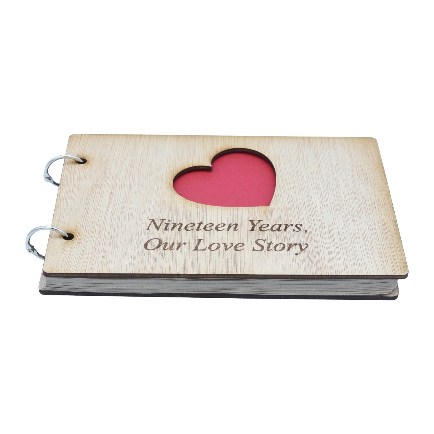 Nineteen Years, Our Love Story. 19th Anniversary- Scrapbook