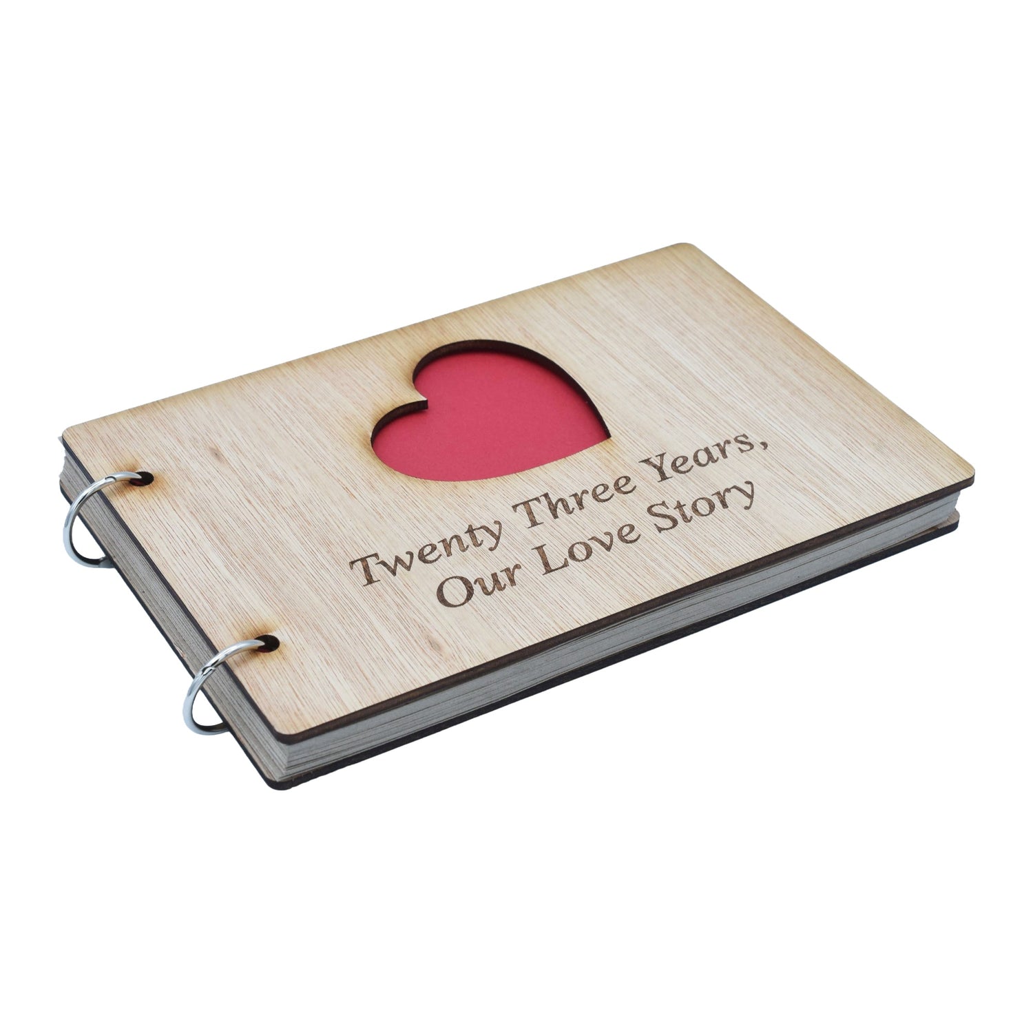 Twenty Three Years, Our Love Story. 23rd Anniversary- Scrapbook