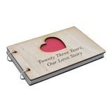 Twenty Three Years, Our Love Story. 23rd Anniversary- Scrapbook
