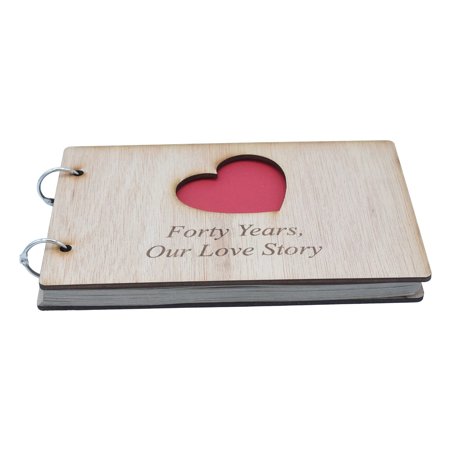 Forty Years, Our Love Story. 40th Anniversary- Scrapbook
