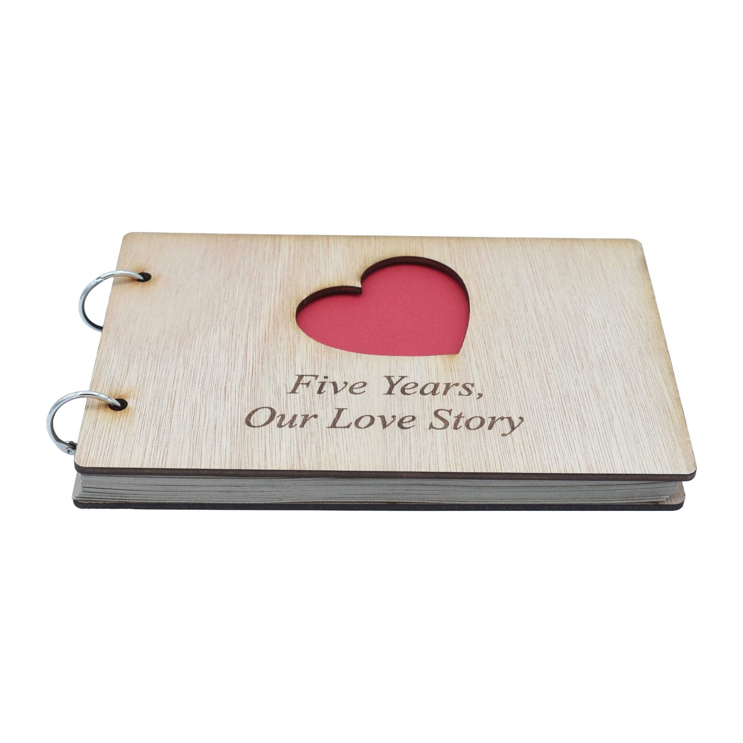 Five Years, Our Love Story. 5th Anniversary- Scrapbook
