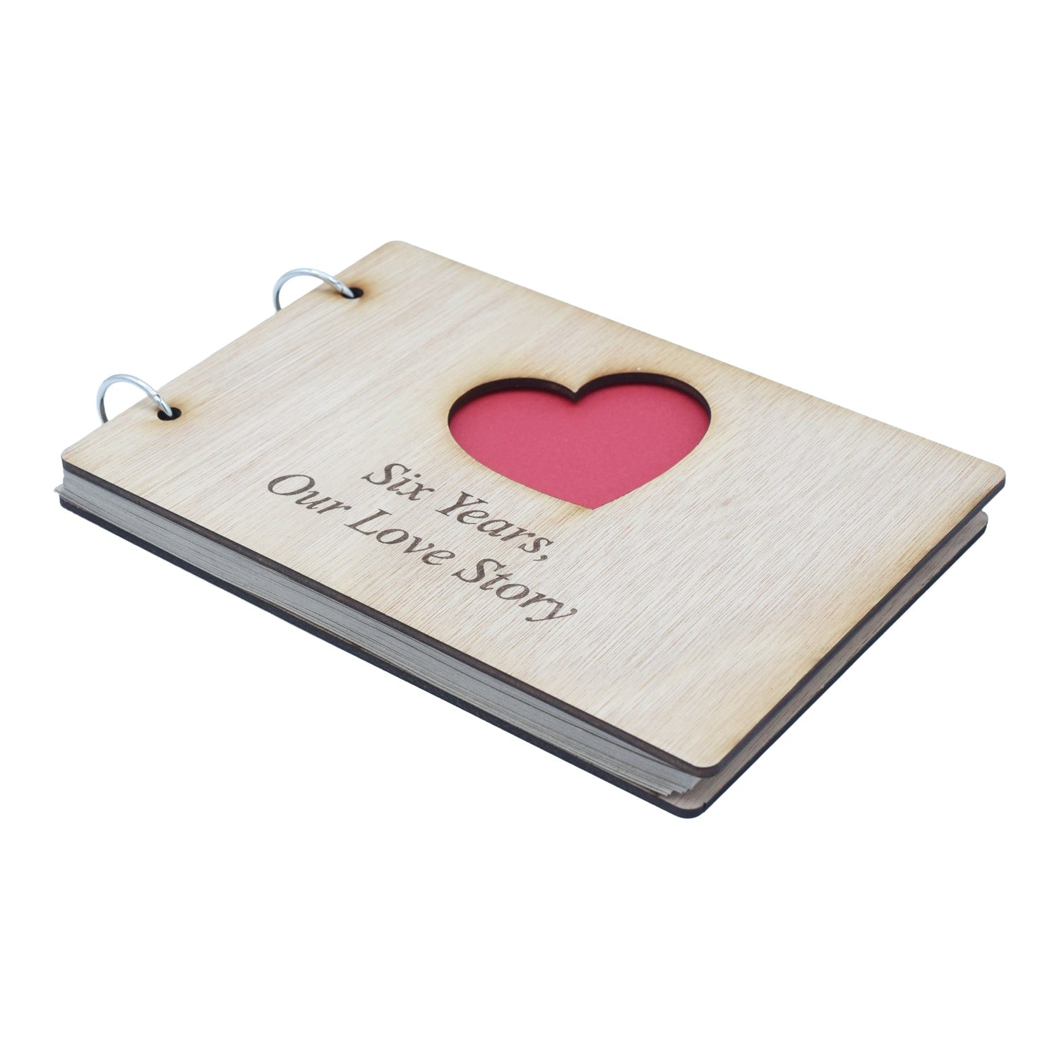 Six Years, Our Love Story. 6th Anniversary- Scrapbook