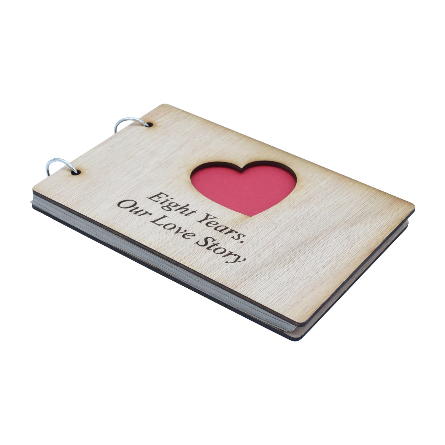Eight Years, Our Love Story. 8th Anniversary- Scrapbook