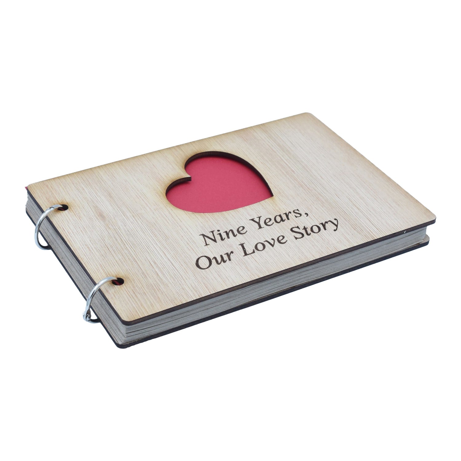 Nine Years, Our Love Story. 9th Anniversary- Scrapbook