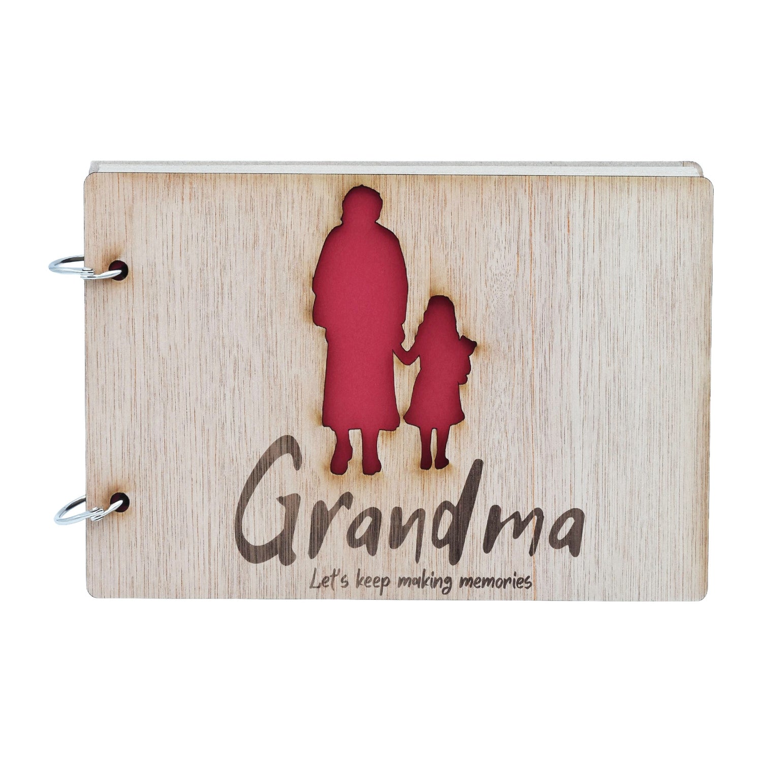 Grandma Let's Keep Making Memories-  Grandma and Granddaughter - Scrapbook, Photo album or Notebook. Mothers day or Birthday Gifts.
