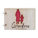 Grandma Let's Keep Making Memories-  Grandma and Granddaughter - Scrapbook, Photo album or Notebook. Mothers day or Birthday Gifts.